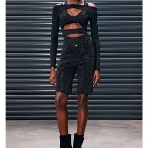 Sparkle Bermuda Shorts